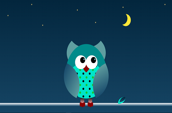 owl CSS illustration